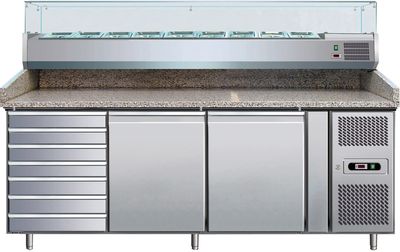 Banchi frigo pizzeria e tavolo refrigerato