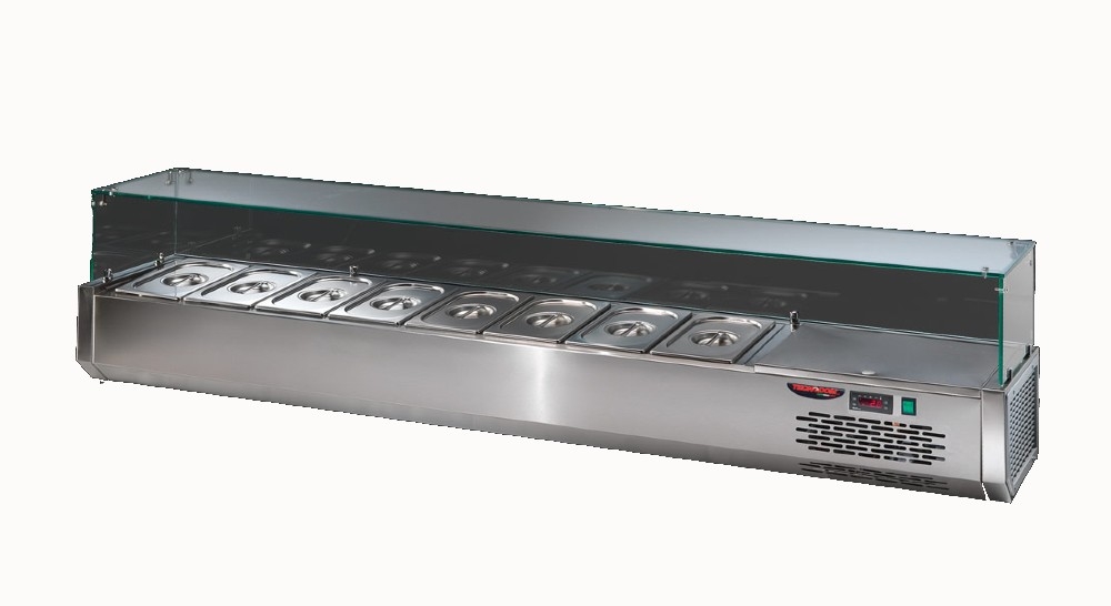 Vetrine refrigerate porta ingredienti