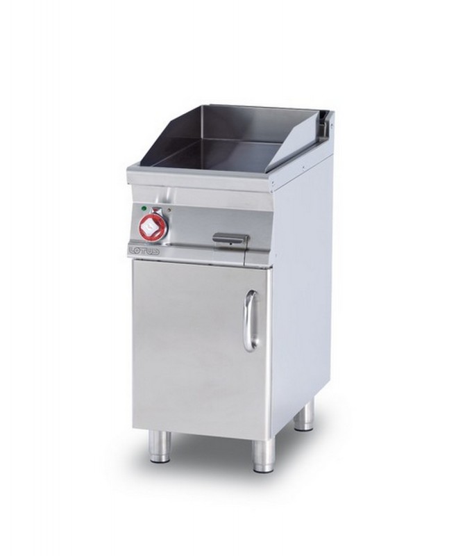 Fry top elettrico piastra liscia al cromo AFP/ FTL-74ETS