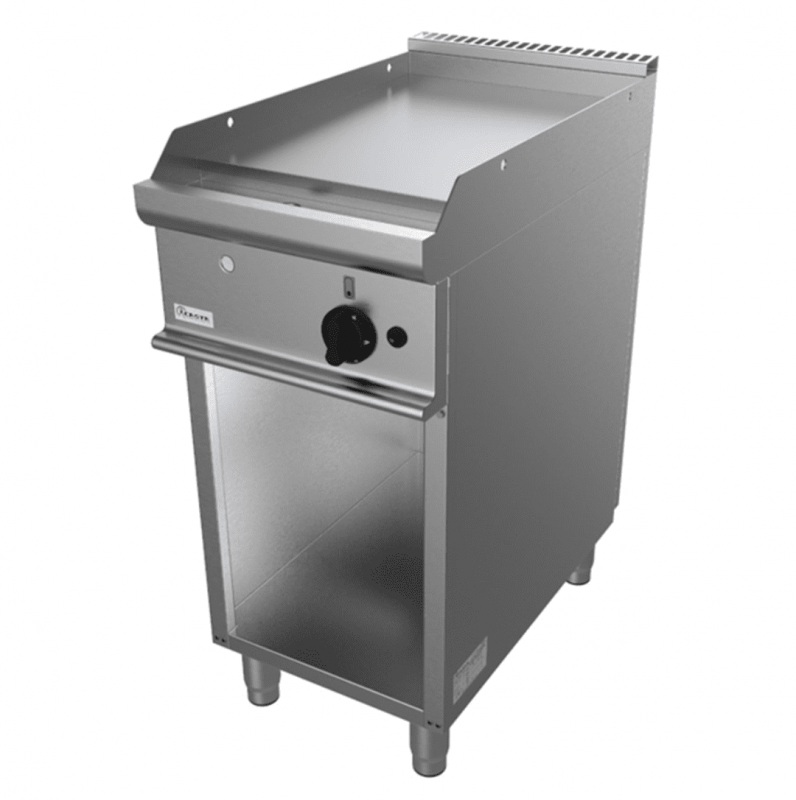 Fry top a gas piastra liscia  AFP/ E7/KTG1BAL