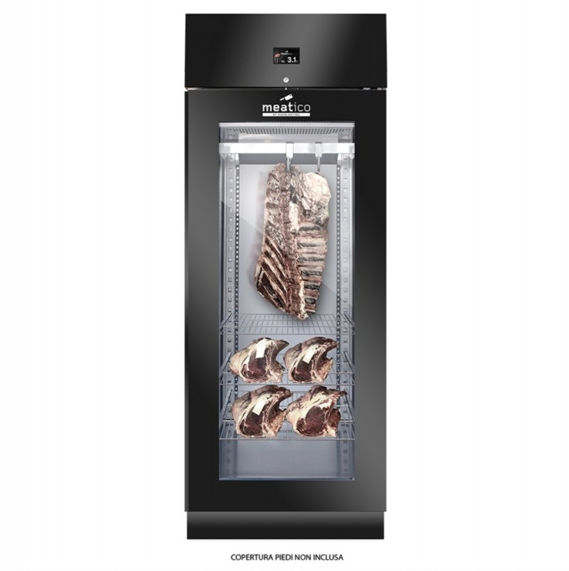 Armadio stagionatura STG700 GLASS-BLACK