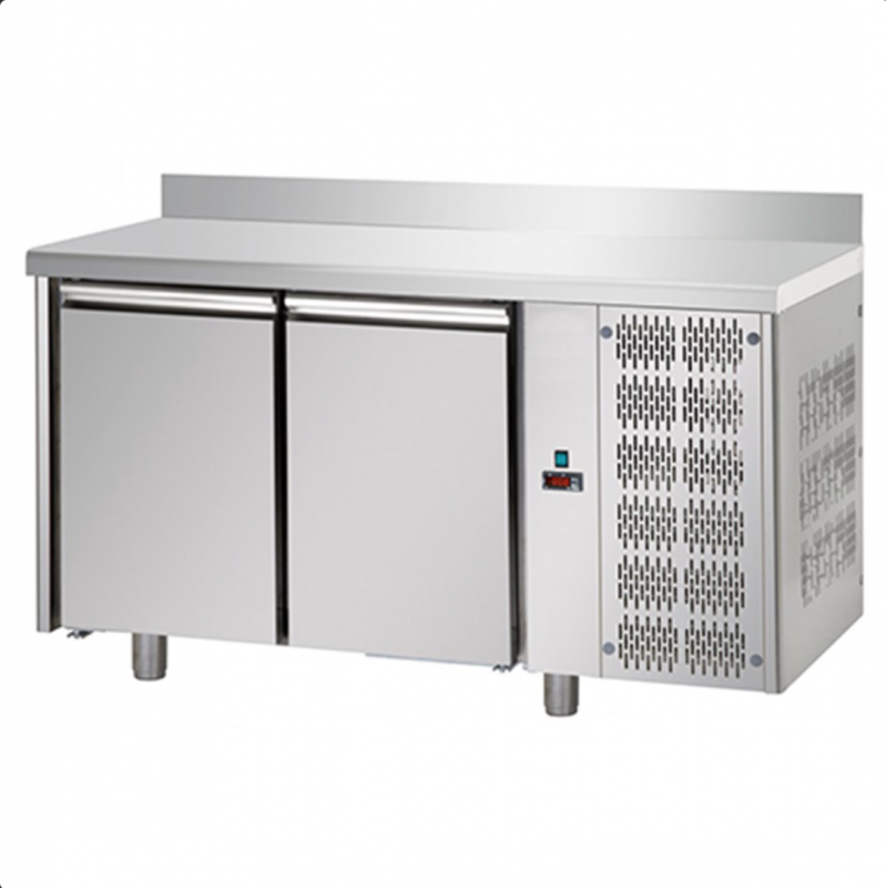 Banco frigo pizzeria AFP/TF02MIDGNAL in acciaio inox