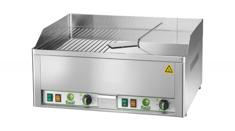 Fry top elettrico AFP/ FRY2LRC  