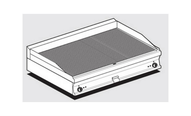 Fry top elettrico AFP/ FTRT-712ET