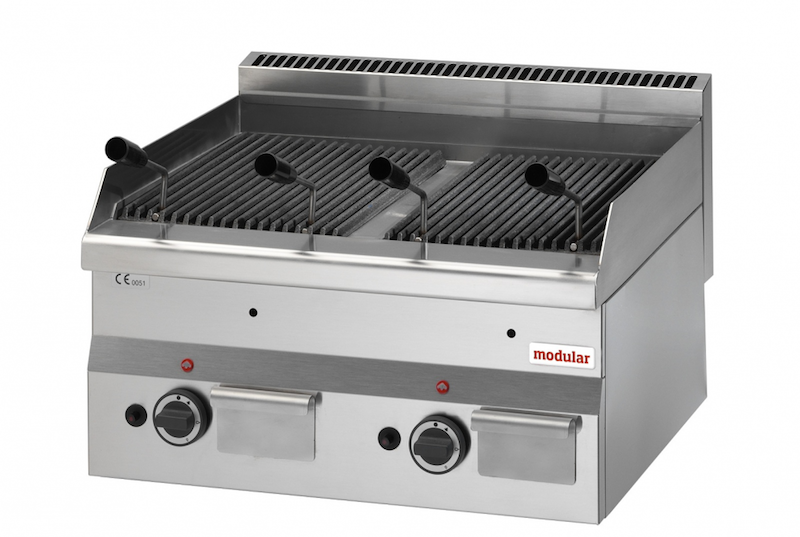 Piastra in pietra lavica a gas AFP/ PK-60/60GRL