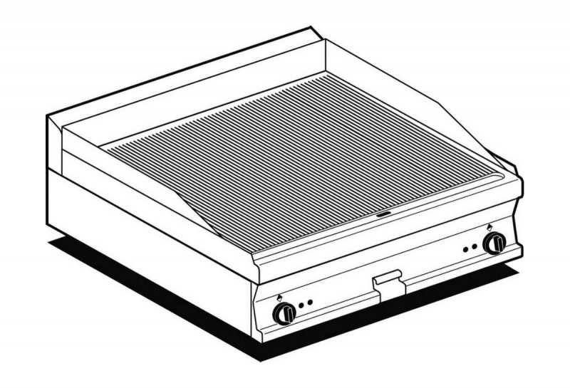 Fry top elettrico AFP/ FTRT-78ETS