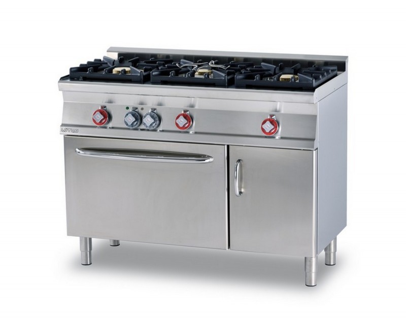 Cucina a gas professionale AFP/ CF3-612GEMV 