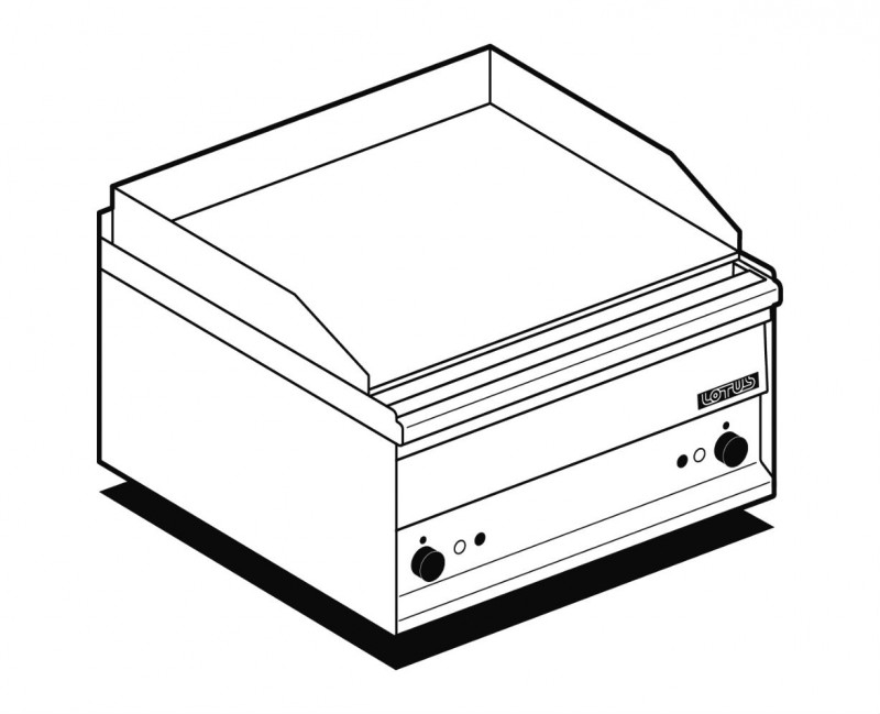 Fry top elettrico AFP/FTL-2EM