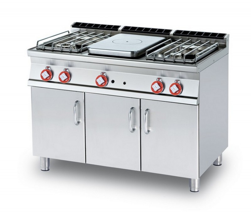Cucina a gas professionale AFP/ TP4-712GP