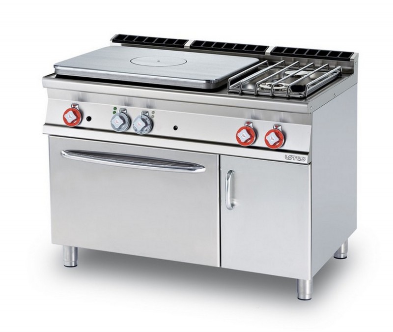 Cucina a gas professionale AFP/ TPF2-712GPV