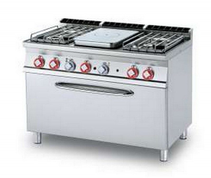 Cucina a gas professionale AFP/ TPF4-712GPE
