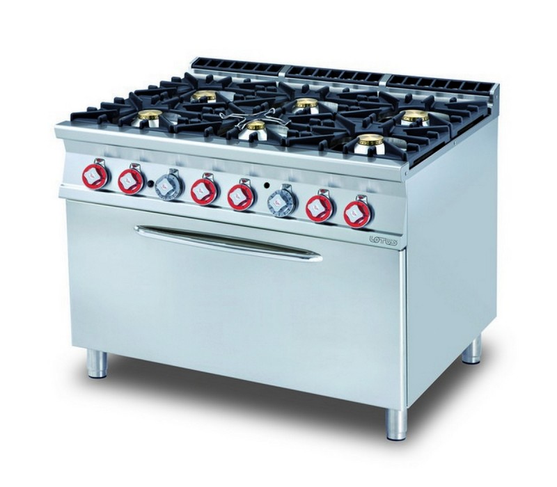 Cucina a gas professionale AFP/ CF6-912G