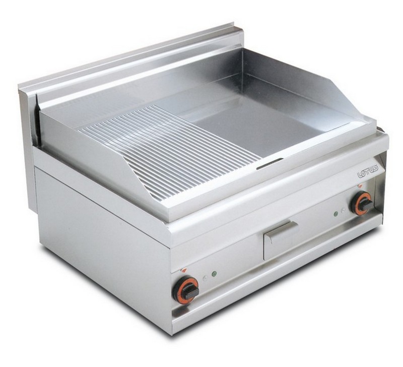 Fry top elettrico AFP/ FTLR-8ET