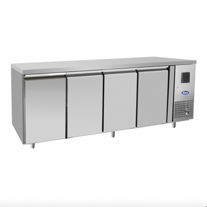 Tavolo refrigerato in acciaio inox AFP/T403RG1443FPE