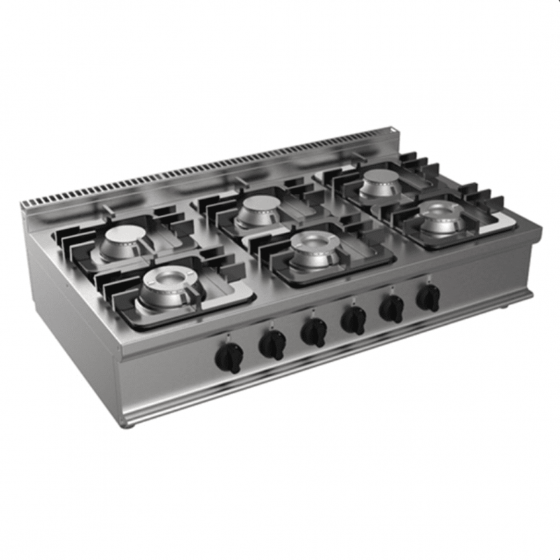 Cucina a gas professionale AFP E7/KUPG6BB.3M3G