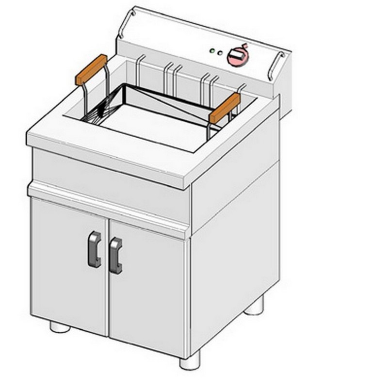 Friggitrice elettrica professionale AFP/FMPE-20