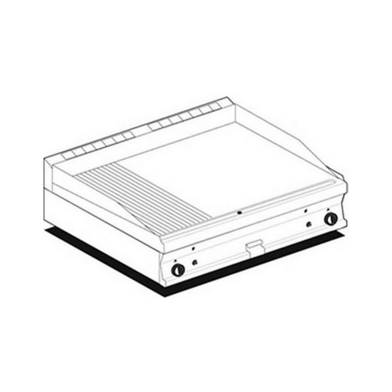 Fry top elettrico AFP/ FTRT-610ETS