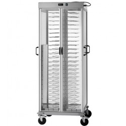 Carrello portapiatti in acciaio plastificato AFP/071