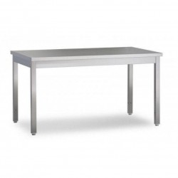 Tavolo inox da lavoro semplice 