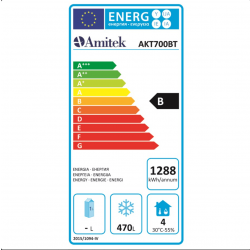 Congelatore verticale professionale  AFP/AK700BT