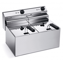 Friggitrice elettrica professionale da banco AFP/ MN2X8 IROD