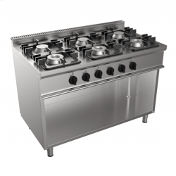 Cucina a gas professionale AFP/ E7/CUPG6BA.6M 