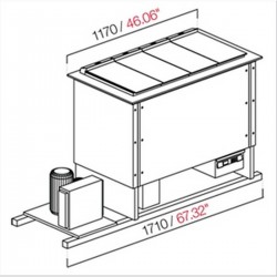 Banco pozzetti gelato e granita PANORAMA8RIS1T