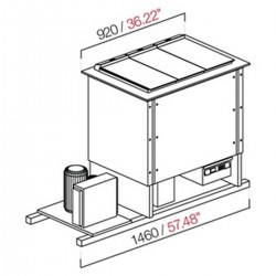 Banco pozzetti gelato e granita PANORAMA6RIS1T