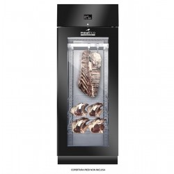 Armadio stagionatura STG700 GLASS-BLACK
