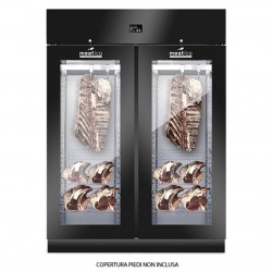 Armadio stagionatura STG1500 GLASS-BLACK