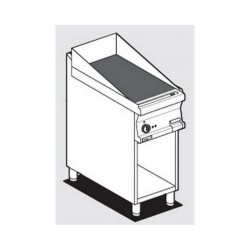 Fry top elettrico piastra in vetroceramica AFP/ FTC-74ET 