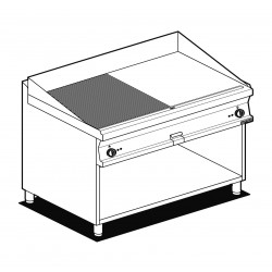 Fry top elettrico AFP/ FTLR-712ETS