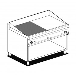 Fry top a gas AFP/ FTLR-712GS
