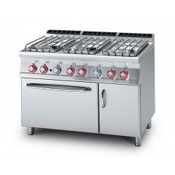 Cucina a gas professionale AFP/ CF6-712GPEV