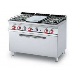 Cucina a gas professionale AFP/ TPF4-712GPE