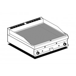 Fry top a gas AFP/ FTRT-610G