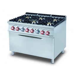 Cucina a gas professionale AFP/ CF6-912G