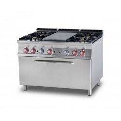 Cucina a gas professionale AFP/ TPF4-912GE