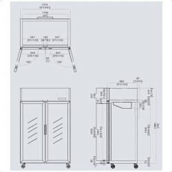 Armadio frigo AFP/RG5068FCM