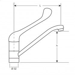 Rubinetto per lavello  AFP/ WASH18