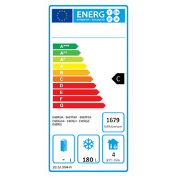 Tavolo refrigerato in acciaio inox AFP/T403-RG1643FPE
