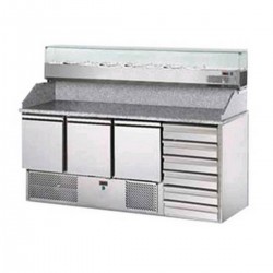 Banco frigo pizzeria AFP/SL03C6VR4 