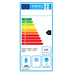 Armadio frigo in acciaio inox AFP/RG6029FBY