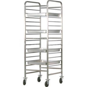 Carrello portateglie AFP/CAL486R in acciaio inox 