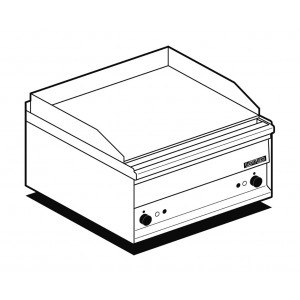Fry top elettrico AFP/ FTL-2ETS