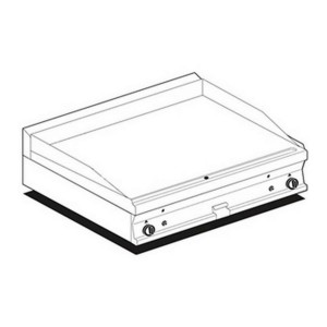 Fry top a gas AFP/ FTLT-610G