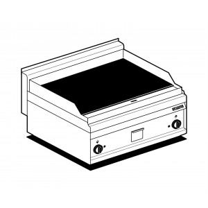 Fry top elettrico AFP/ FTC-8ET