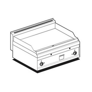 Fry top a gas AFP/ FTL-8GS