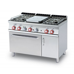 Cucina a gas professionale AFP/ TPF4-712GPV