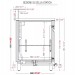 Banco bar refrigerato BBL3000AB2P